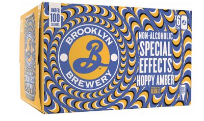 BROOKLYN SPECIAL EFFECTS HOPPY AMBER NON-ALCOHOLIC BREW 6PK CANS