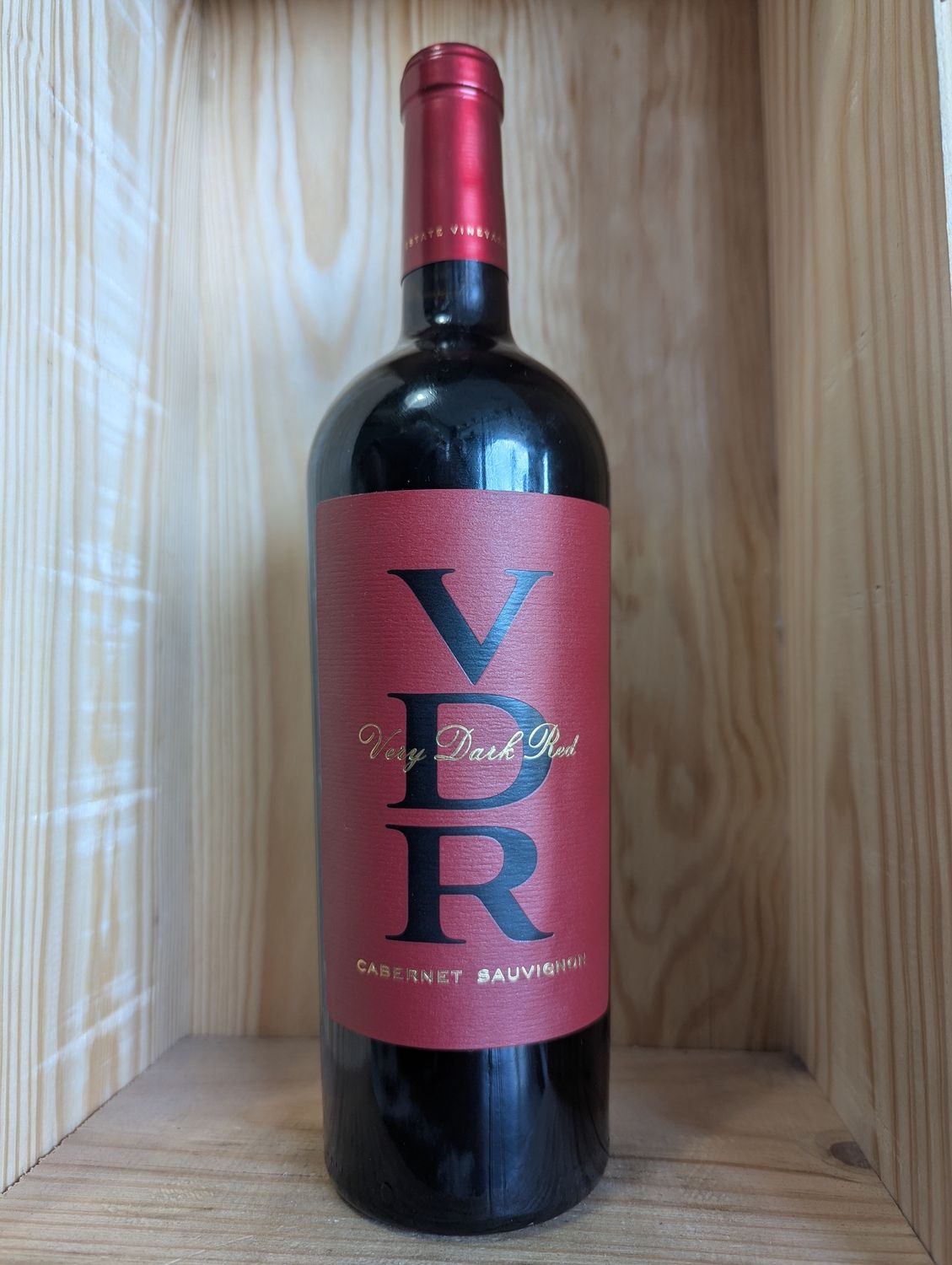 VDR VERY DARK RED CABERNET SAUVIGNON 2021 WINE ENTHUSIAST 90 POINTS REGULARLY $24.99