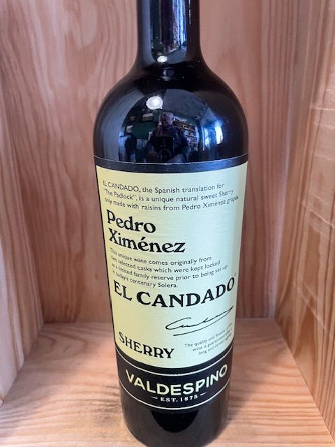 VALDESPINO EL CANDADO PEDRO XIMENEZ SHERRY WINE SPECTATOR 93