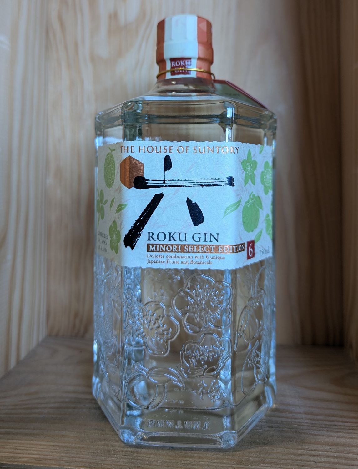 ROKU MINORI SELECT EDITION GIN 750ML