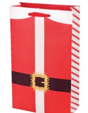 2 BOTTLE SANTA'S BELT WINE BAG