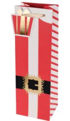 SANTA'S BELT SINGLE WINE BAG