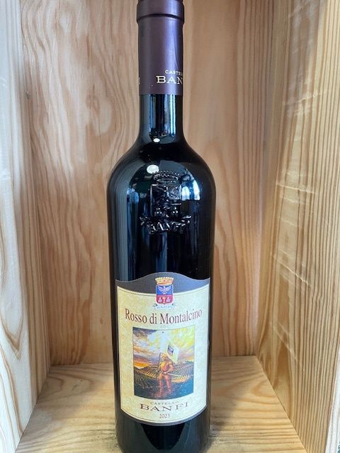 CASTELLO BANFI ,ROSSO DI MONTALCINO 2023  WINE ENTHUSIAST 91- 750ML
