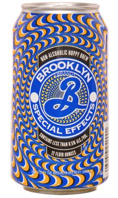 BROOKLYN SPECIAL EFFECTS HOPPY AMBER NON-ALCOHOLIC BREW 6PK CANS