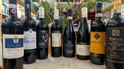 Aged Italian Holiday Red Wines