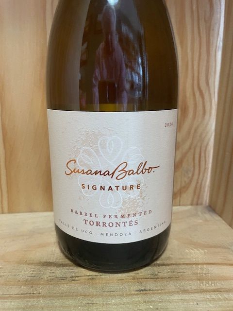 SUSANA BALBO SIGNATURE BARREL FERMENTED TORRONTES MENDOZA 2024 JAMES SUCKLING 94