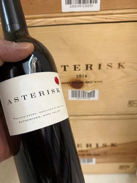 SLOAN ESTATE ASTERISK 2016 JAMES SUCKLING 95 -6 bottle case - 750ML