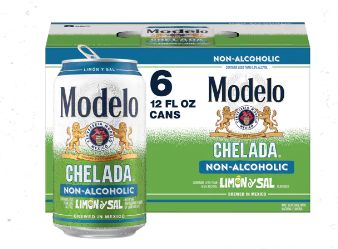 MODELO CHELADA NON-ALCOHOLIC LIMON Y SAL 6PK CANS