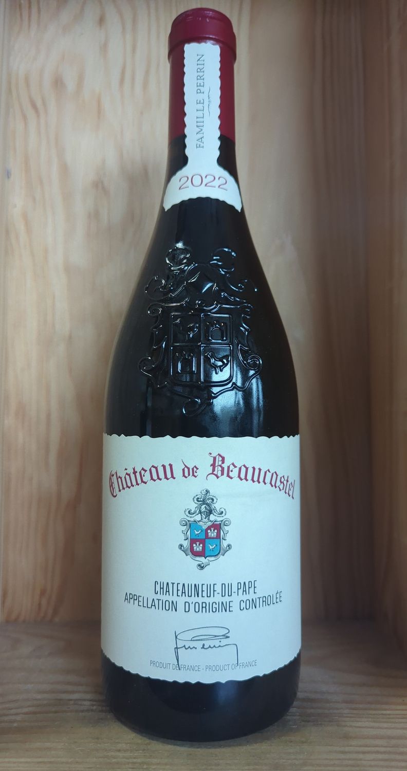 CHATEAU DE BEAUCASTEL CHATEAUNEUF-DU-PAPE ROUGE 2022 JAMES SUCKLING 97 POINTS