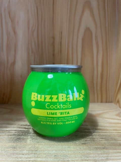 BUZZBALLAZ LIME RITA COCKTAIL 200ML