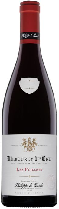 PHILIPPE LE HARDI MERCUREY 1ER CRU "LES PUILLETS" ROUGE 2022 DECANTER 91 POINTS