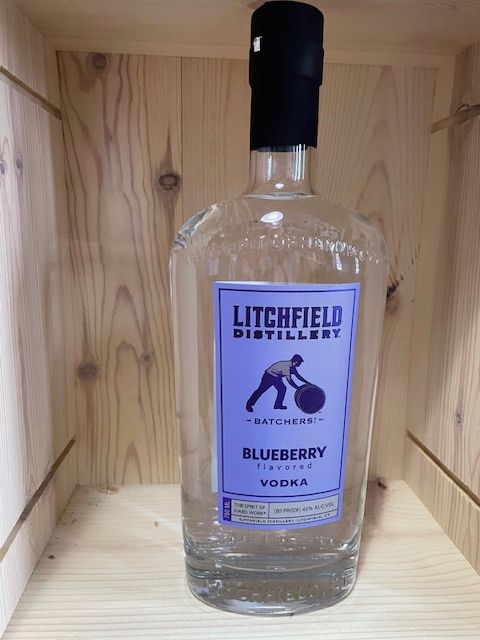 LITCHFIELD DISTILLING BLUEBERRY VODKA 750ML