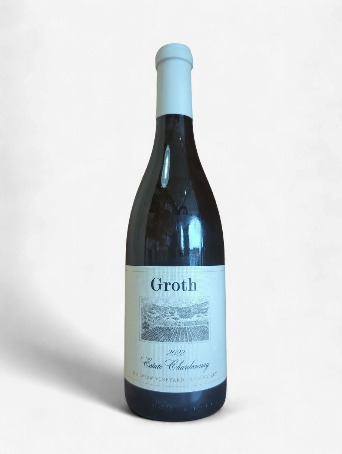 GROTH HILLVIEW VINEYARD NAPA VALLEY ESTATE CHARDONNAY 2022 WE 94 POINTS REGULARLY $64.99
