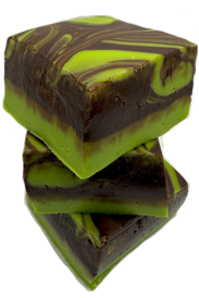 Sugar Free Mint Chocolate Swirl Fudge