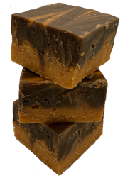 Orange Chocolate Swirl Fudge