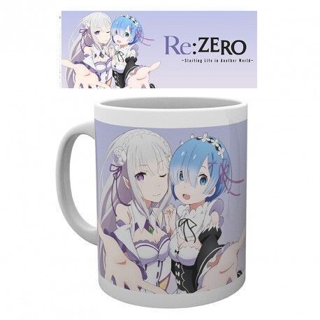 Taza Re: Zero Rem y Emilia 320ml