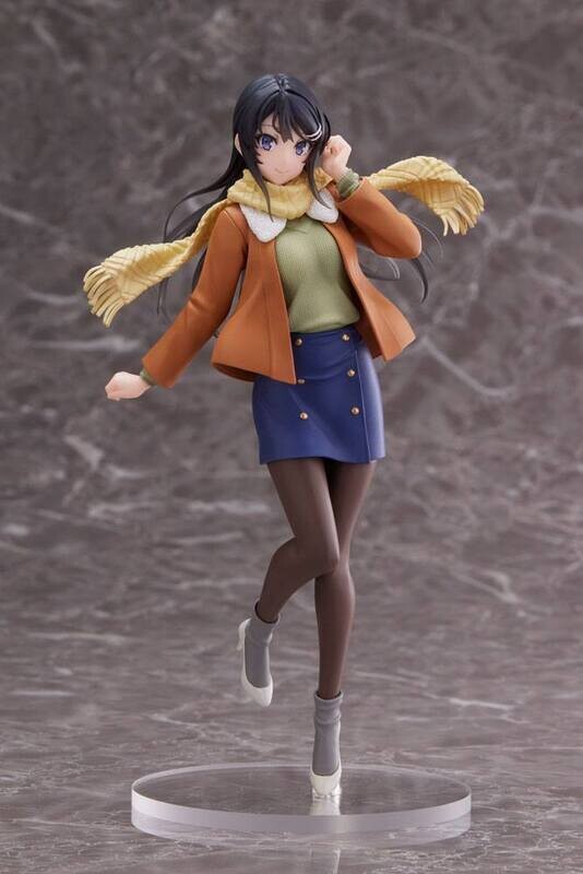 Figura Anime Rascal Does Not Dream of a Dreaming Girl Mai Sakurajima Winter Wear Ver