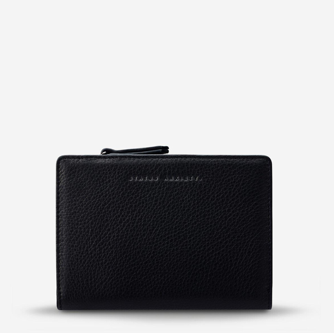 Status Anxiety Insurgency Wallet, Colour: Black