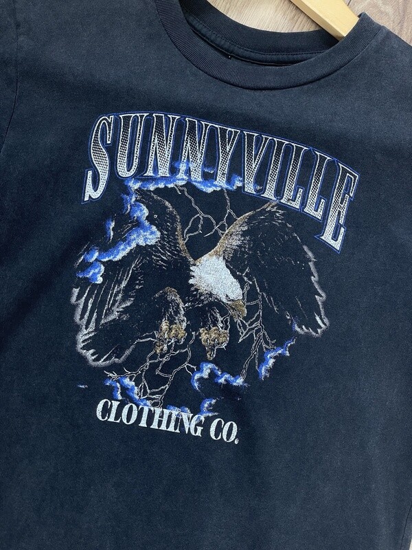 SunnyVille Eagle Storm Tee/ WBLK