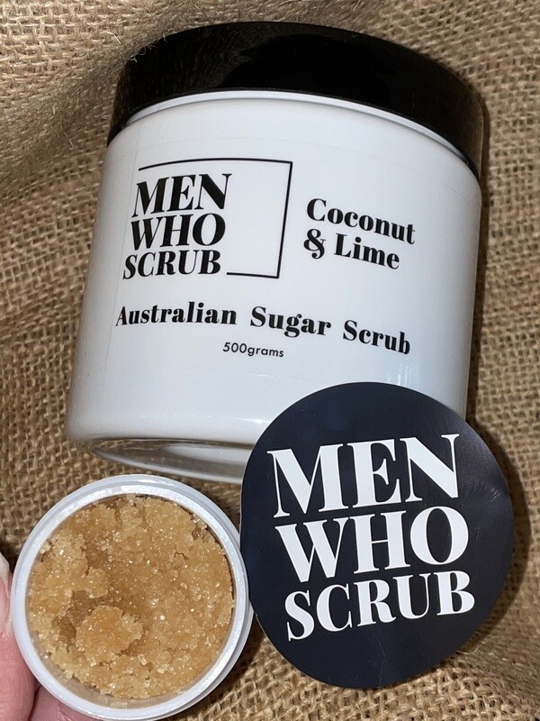 Men Who Scrub- Body Scub / Coconut &amp; Lime