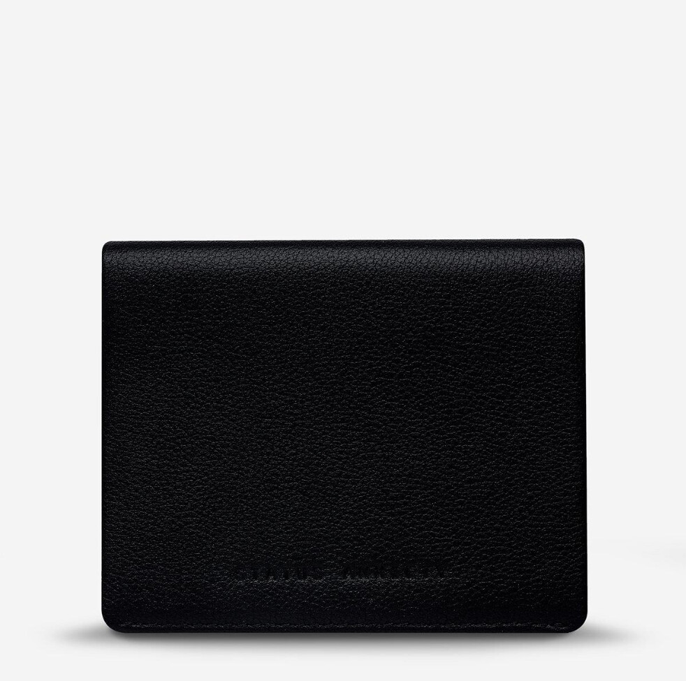Status Anxiety Lennen Wallet, Colour: Black