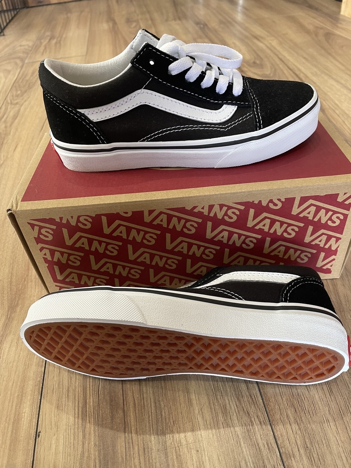 Vans Kids Old Skool Black/White