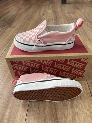 Vans Slip On Pink/White