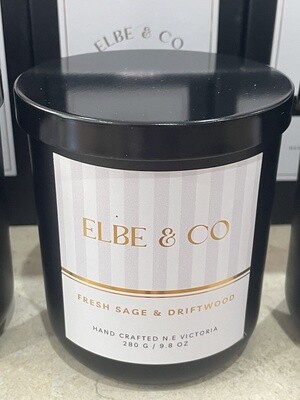 Elbe & Co Fresh Sage & Driftwood Candle