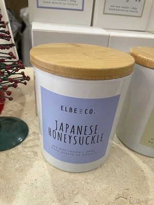 Elbe &amp; Co Japanese Honeysuckle Candle