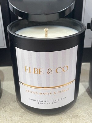 Elbe & Co Spiced Maple & Citrus Candle