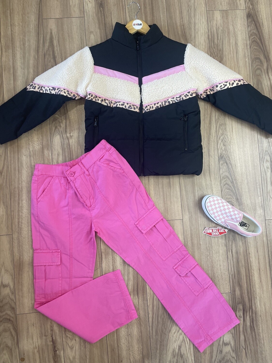 Eve Girl Harley Cargo Pant / Pink
