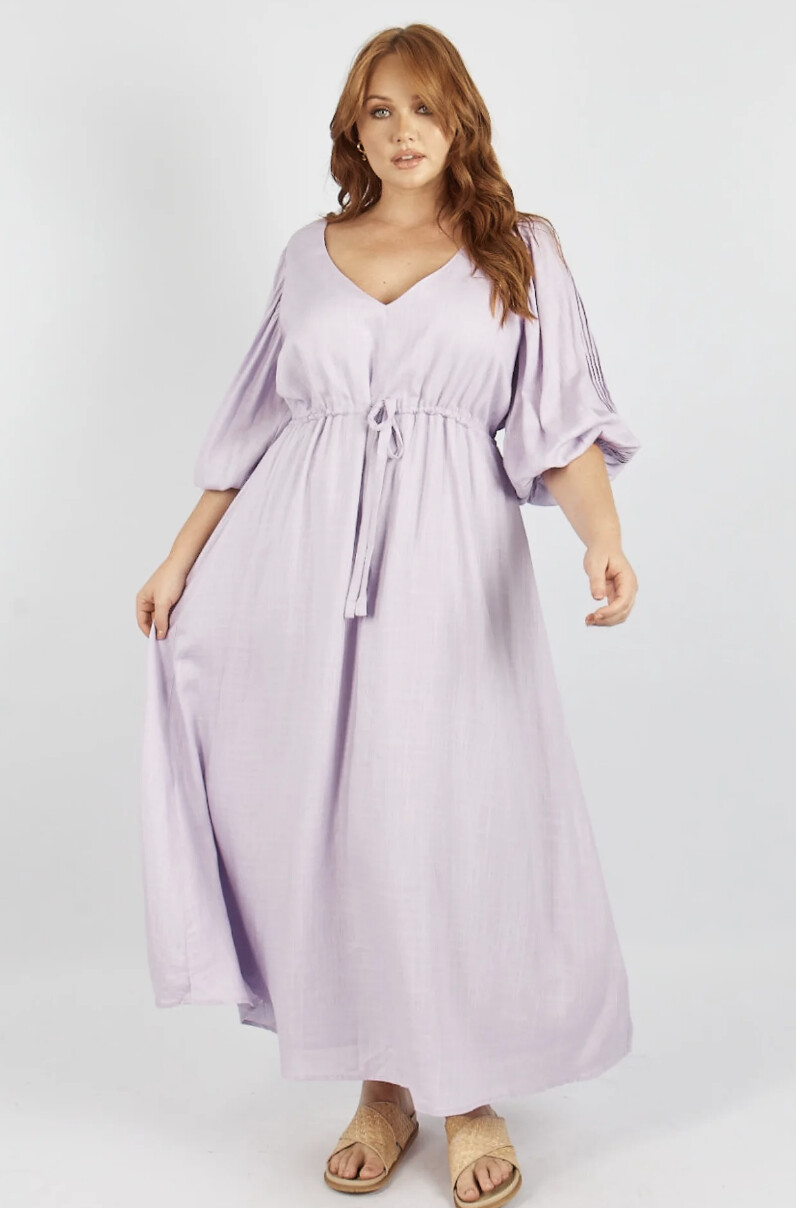 Girl &amp; the Sun Cameo Maxi Dress / Lilac