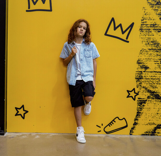 St Goliath Boys Prize Shirt / Light Blue