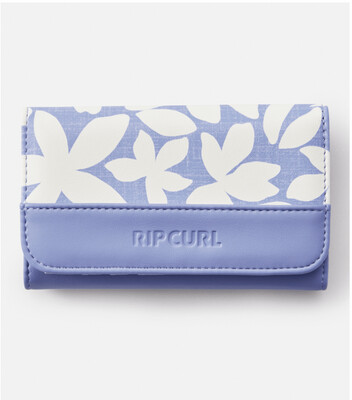 Rip Curl Mixed Floral Wallet/ Mid-Blue