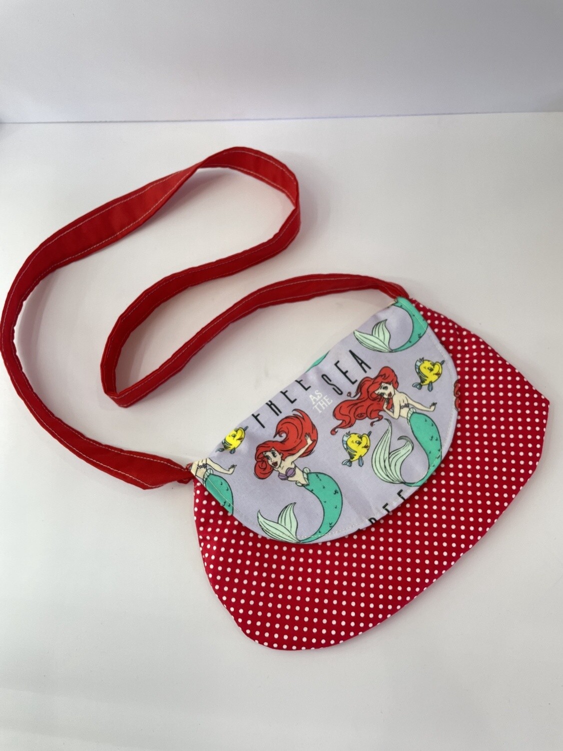 Little Mermaid Shoulder Bag/ Red