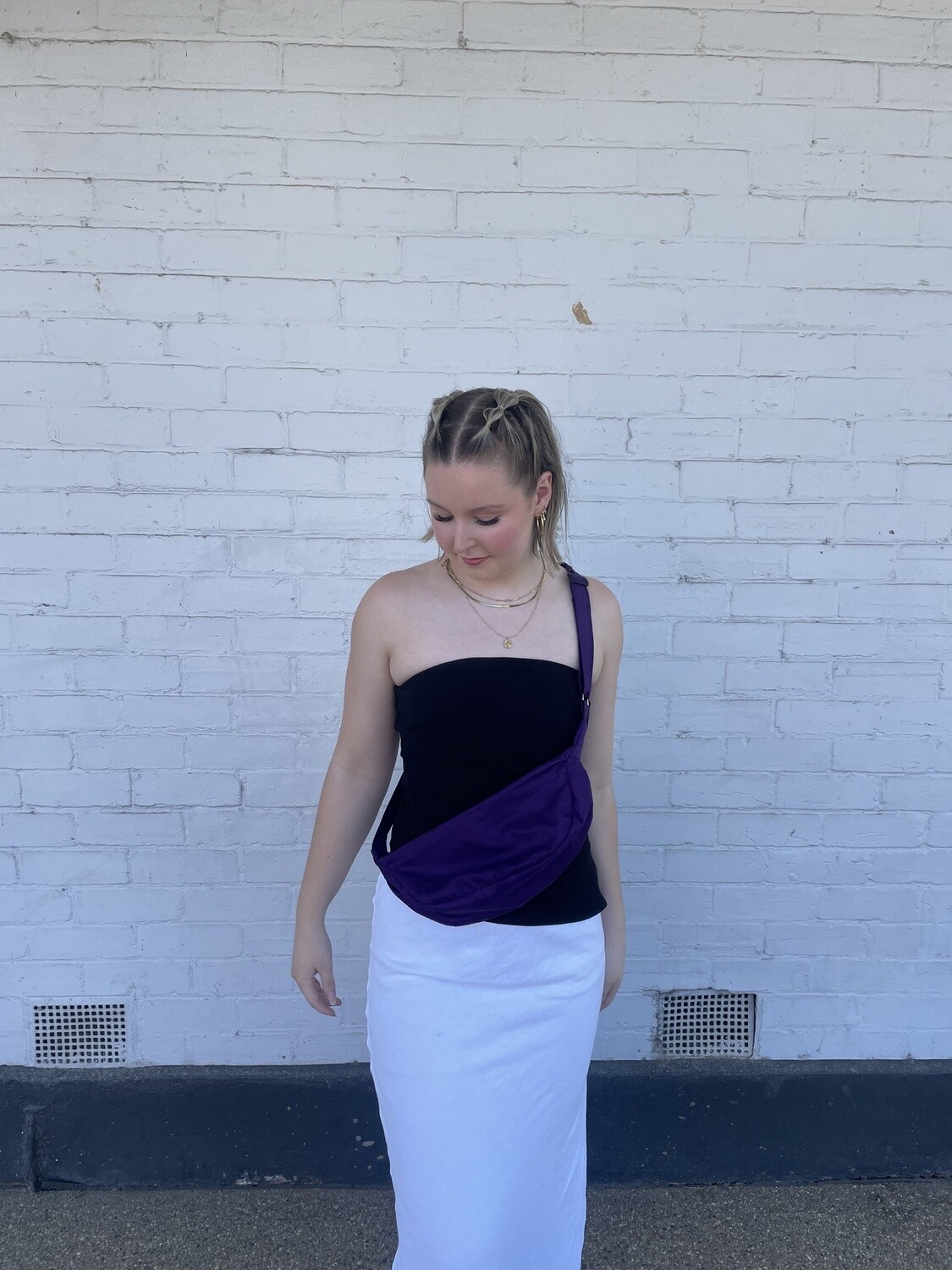 Crossbody Bag/ Electric Purple