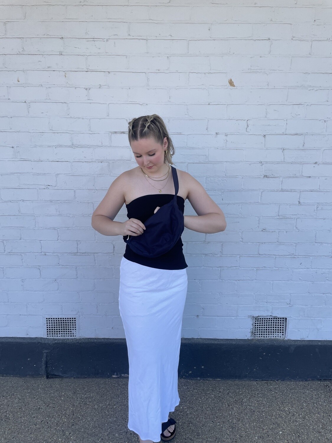 Crossbody Bag/ Navy Blue
