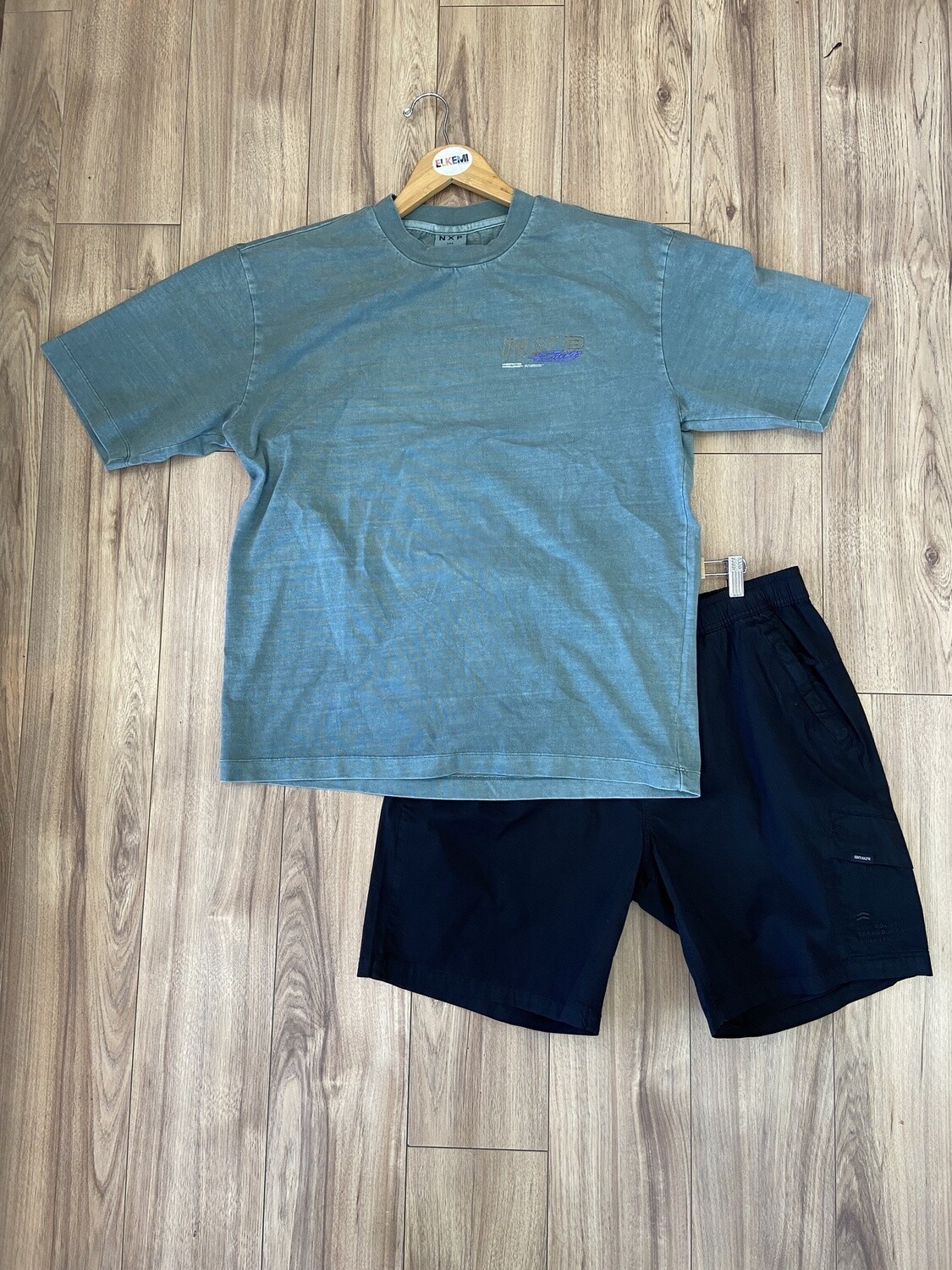 NXP Sandboard Heavy Oversized Tee/ Pigment Silver Pine