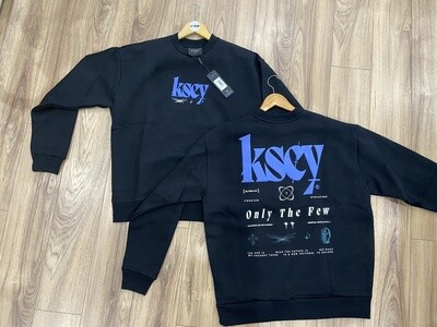 KSCY Evolved Heavy Relaxed Sweater / Black