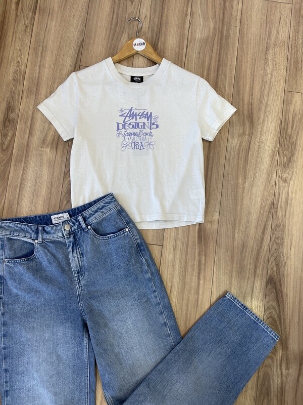 Stussy Laguna Beach Slim Tee/Beige
