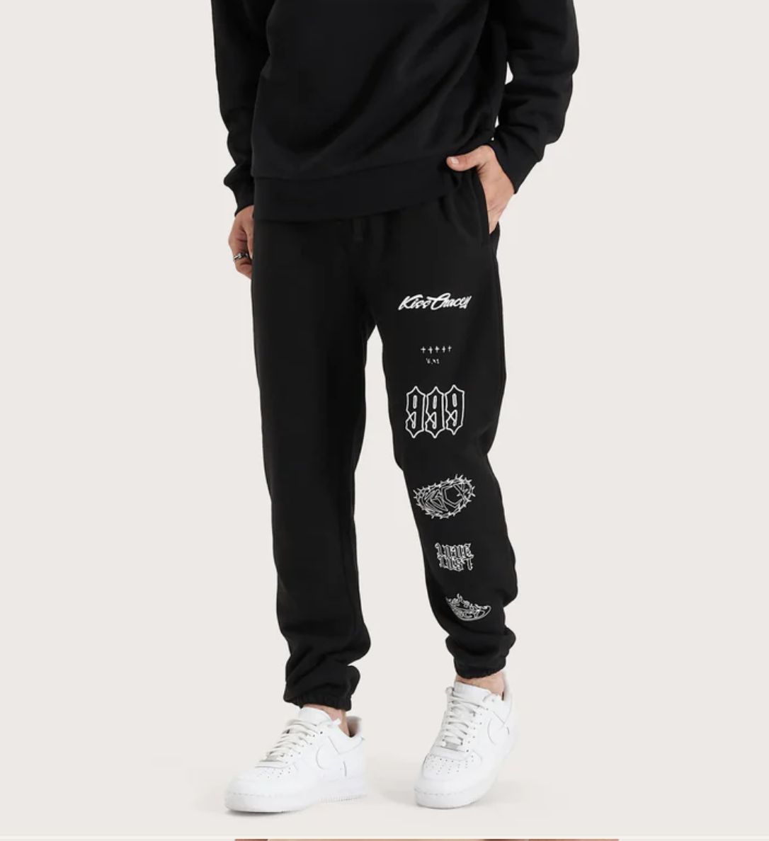 KSCY Unthought Heavy Trackpant / Black