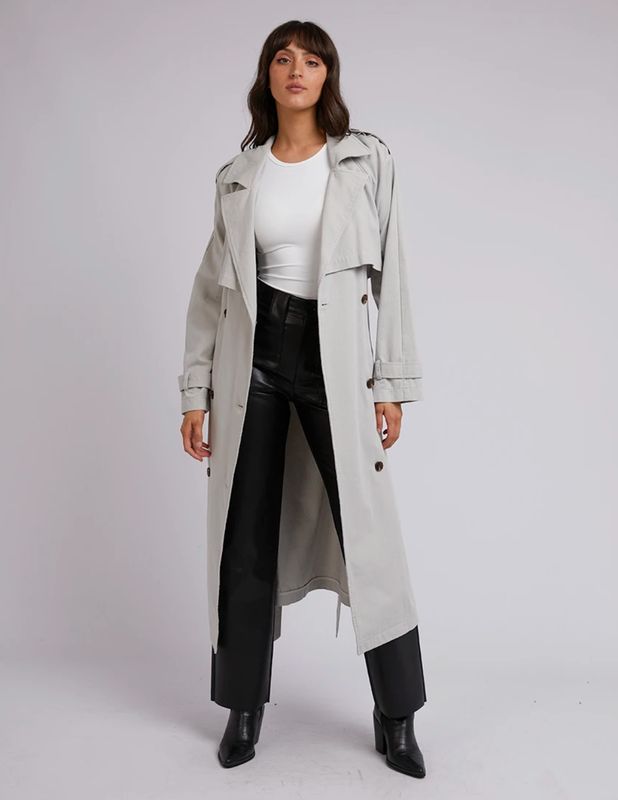 AAE Eve Trench Coat / Grey