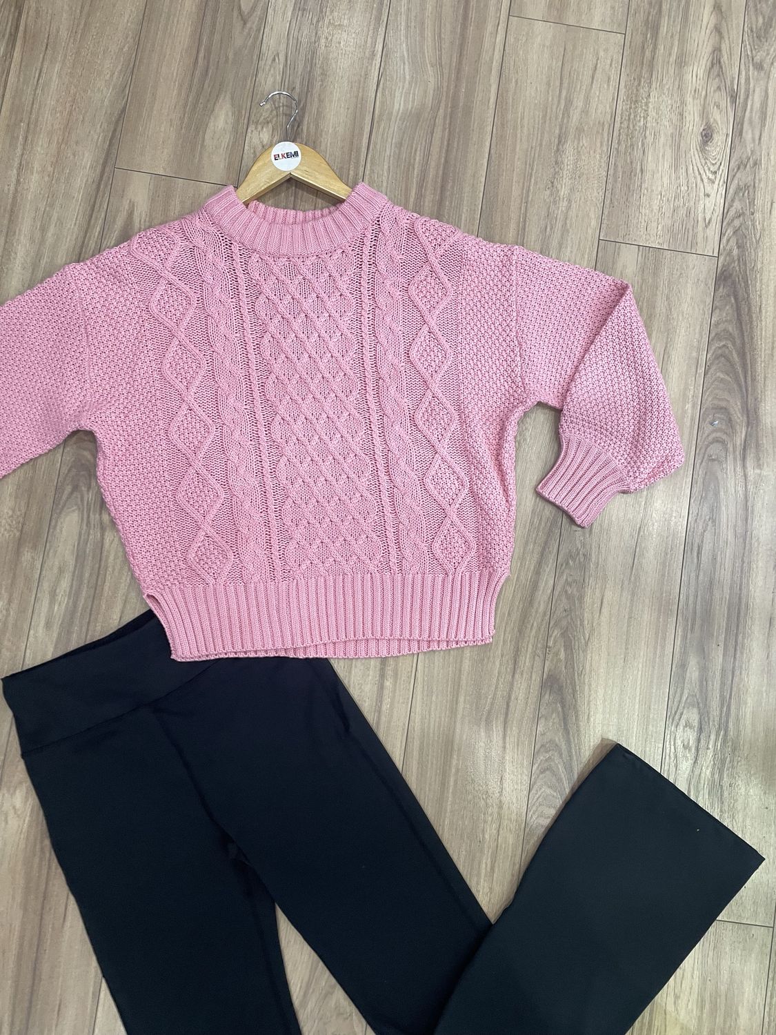 AAE Rue Knit Sweater/ Pink