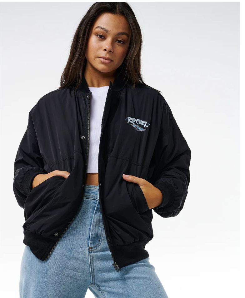 RipCurl Re-Bomber Archive Jacket/BLK