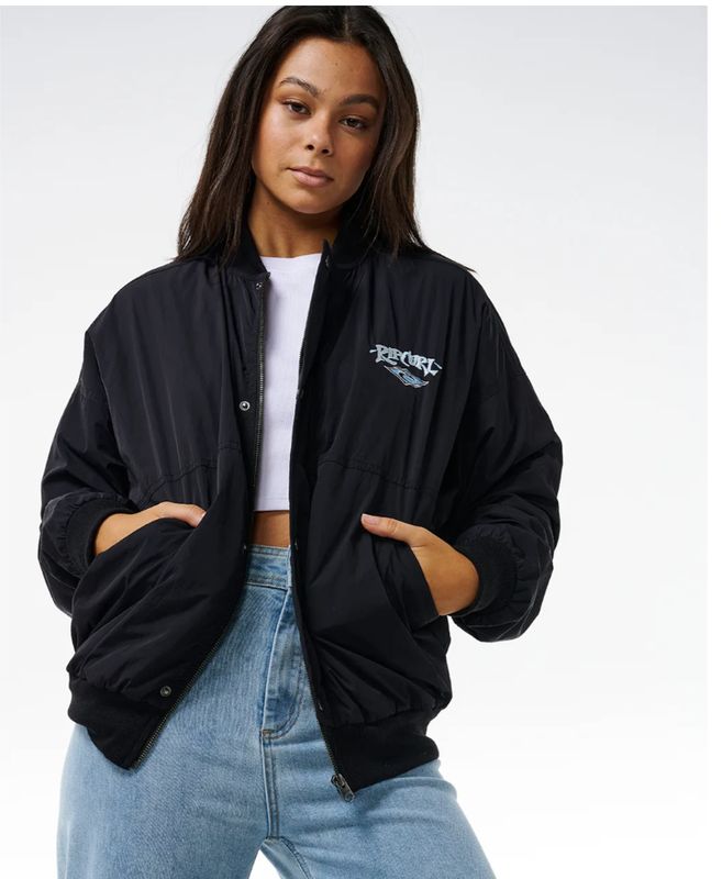 RipCurl Re-Bomber Archive Jacket/BLK