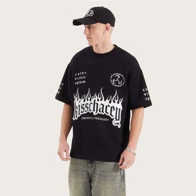 KSCY System Loopback Street Tee / Blk