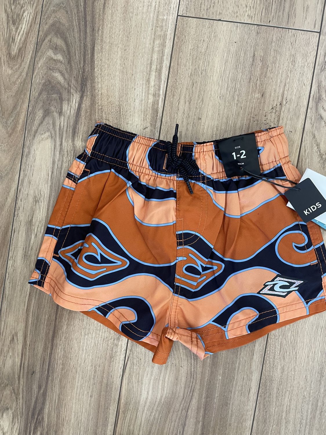 Rip Curl Tube Town Waves Volley Short/ Orange/Amber