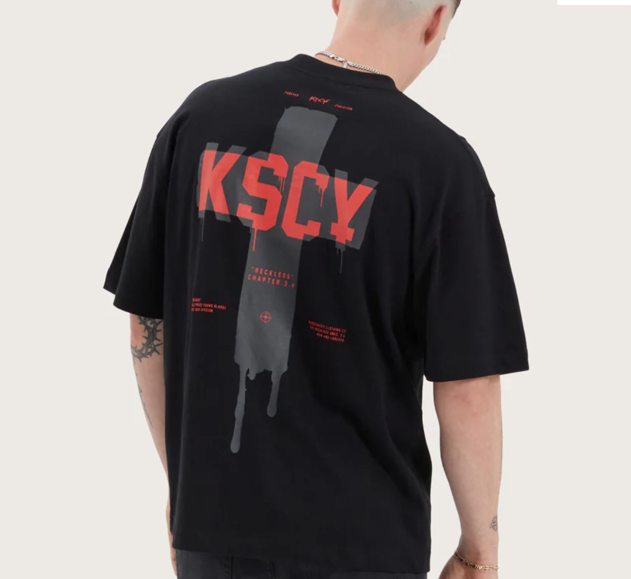 KSCY Corrib Street Tee / Blk