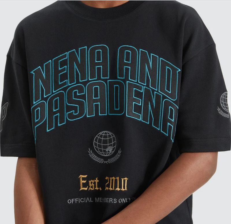NXP Members Loopback Street Tee / Jet Blk