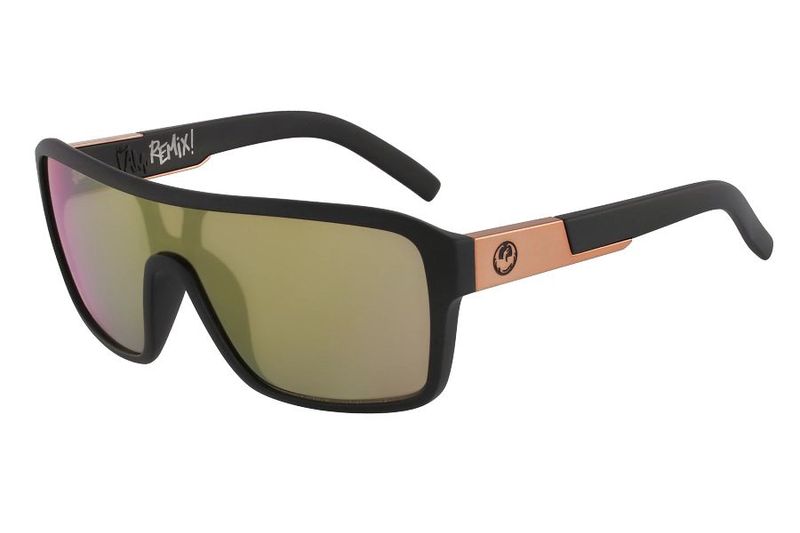 DRAGON REMIX Matte Black w/ LUMALENS Rose Gold Ion